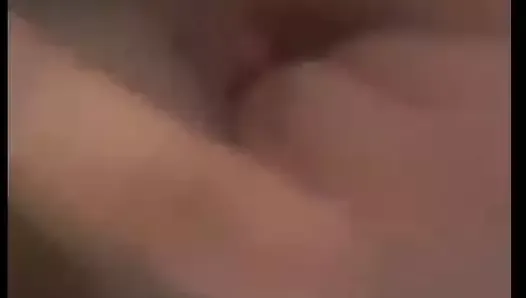 Latina Fingering Her pussy on messenger call