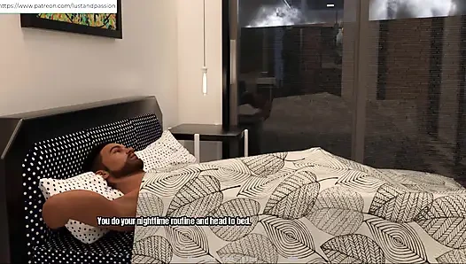 Rumah nenek, aku fingering memeknya di bioskop