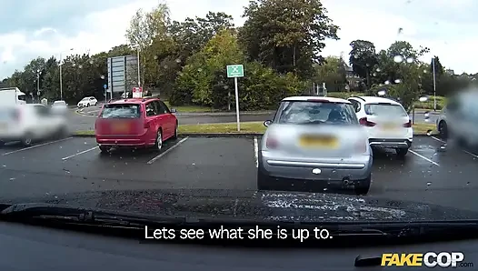 Fake Cop - Emo Student Goes Ass to Mouth