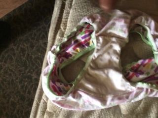 cummin in my daughter's friends panties