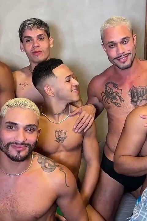 Grup Seks Grubu Grup Seks Partisi Ricky Xl Caio Venturini Çift Anal Sert DP Sünnetsiz