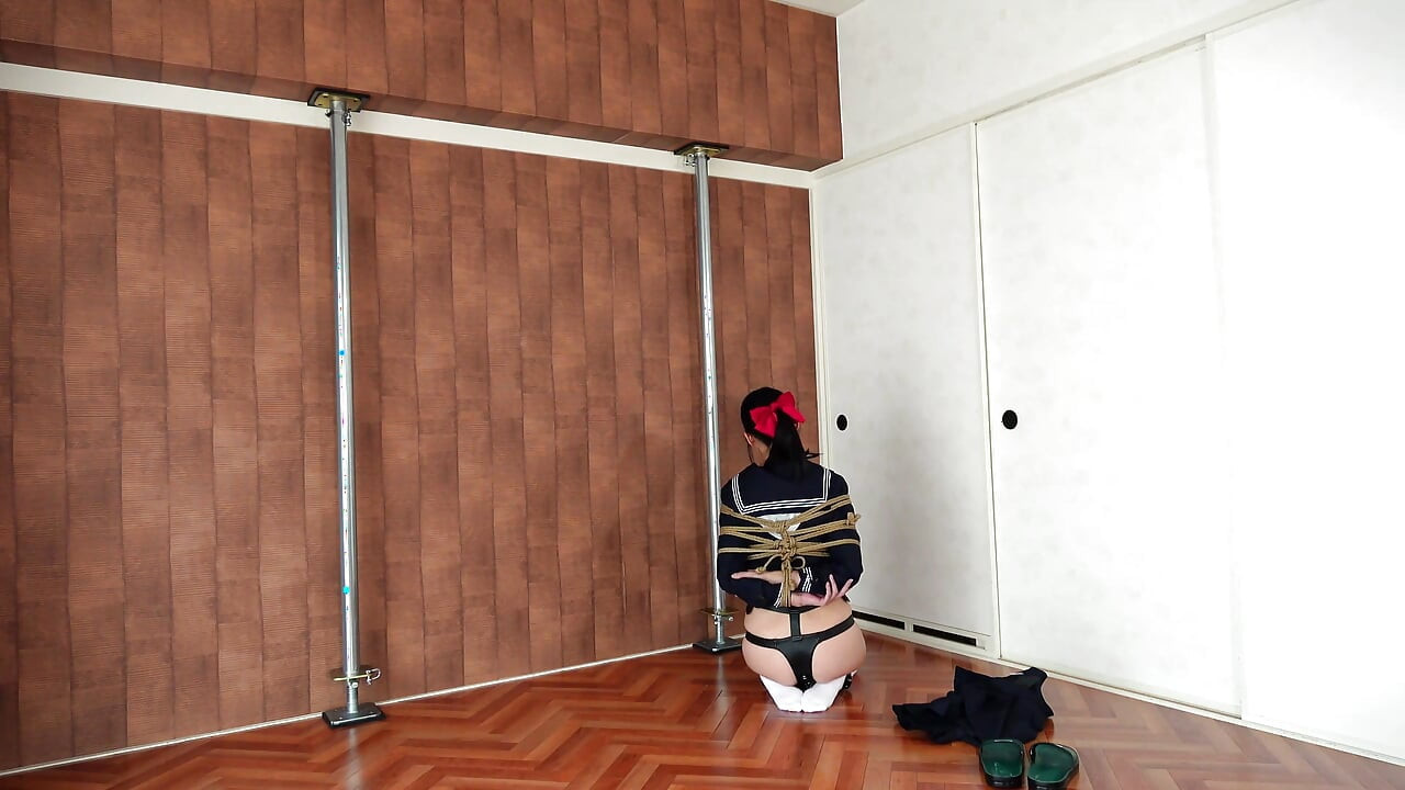 A Girl Being Punished in the Corner of the Room