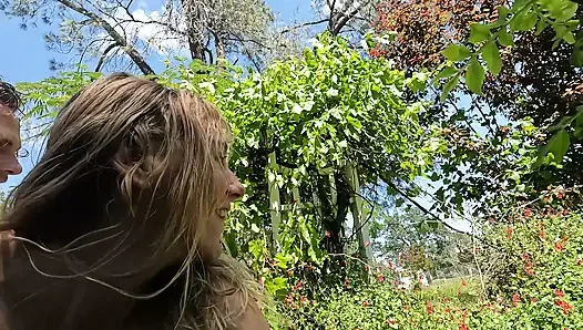 I Squirted and Got Huge Facial Outdoors