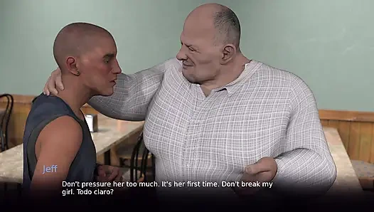 Unschuldige Kellnerin Bekommt Ihren Mund Von Einem Dreckigen Biker Gefickt