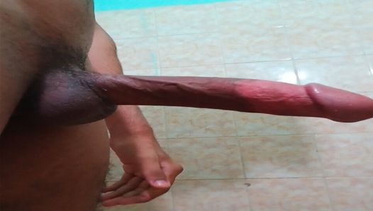 Pakistani Boy with Huge dick Cumming
