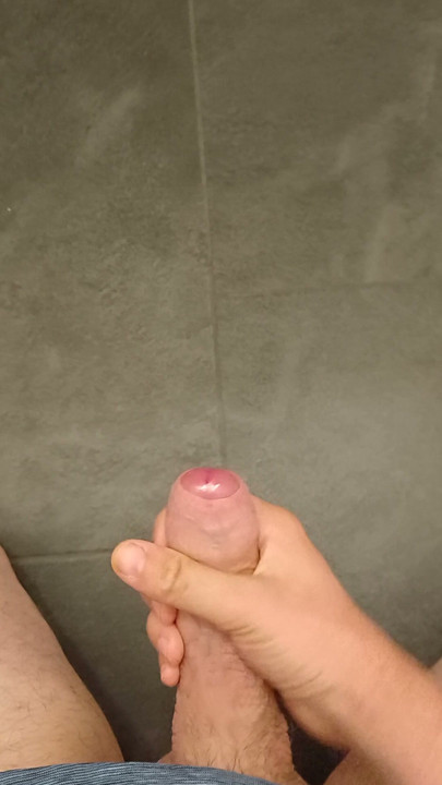 아침 정액...