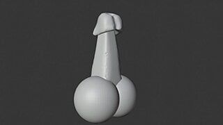 3d dick and short