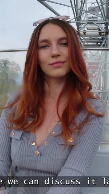 Jaw-dropping moment from "HUNT4K. He saw my natural tits and red hair... And fucked me later"