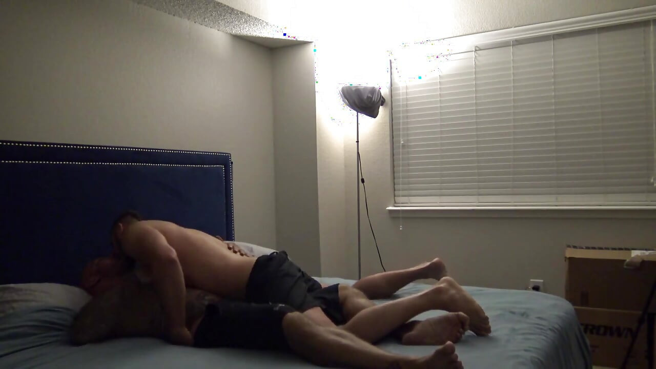 Making out with a guy from the gym!