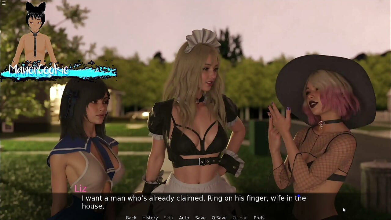 Trick Or Tease - Three beautiful ladies in costumes are hungry for some dick to lick, taste, suck and fuck