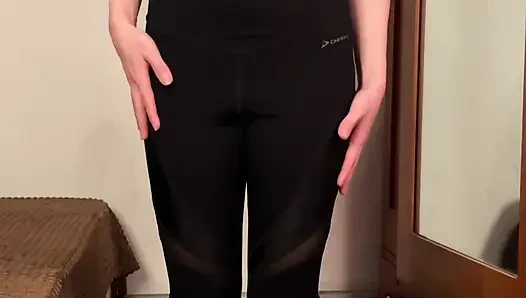 Nacktes yoga