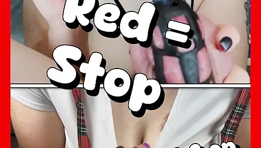 RED Light GREEN Light: Stop and go challenge