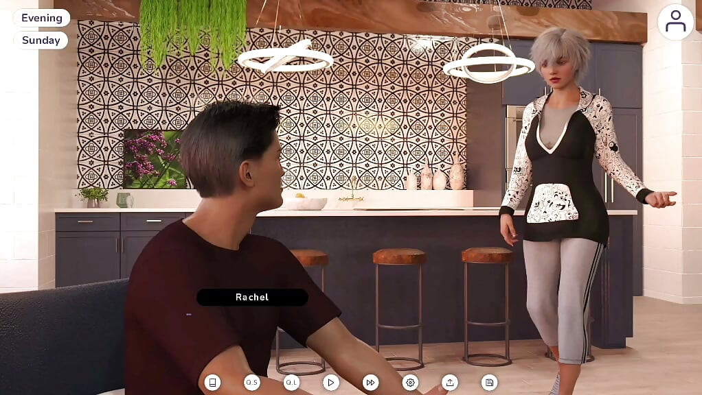 판타지 스토리 게임 플레이 - 3D 시뮬레이션 가상 18+ 캐릭터 2부