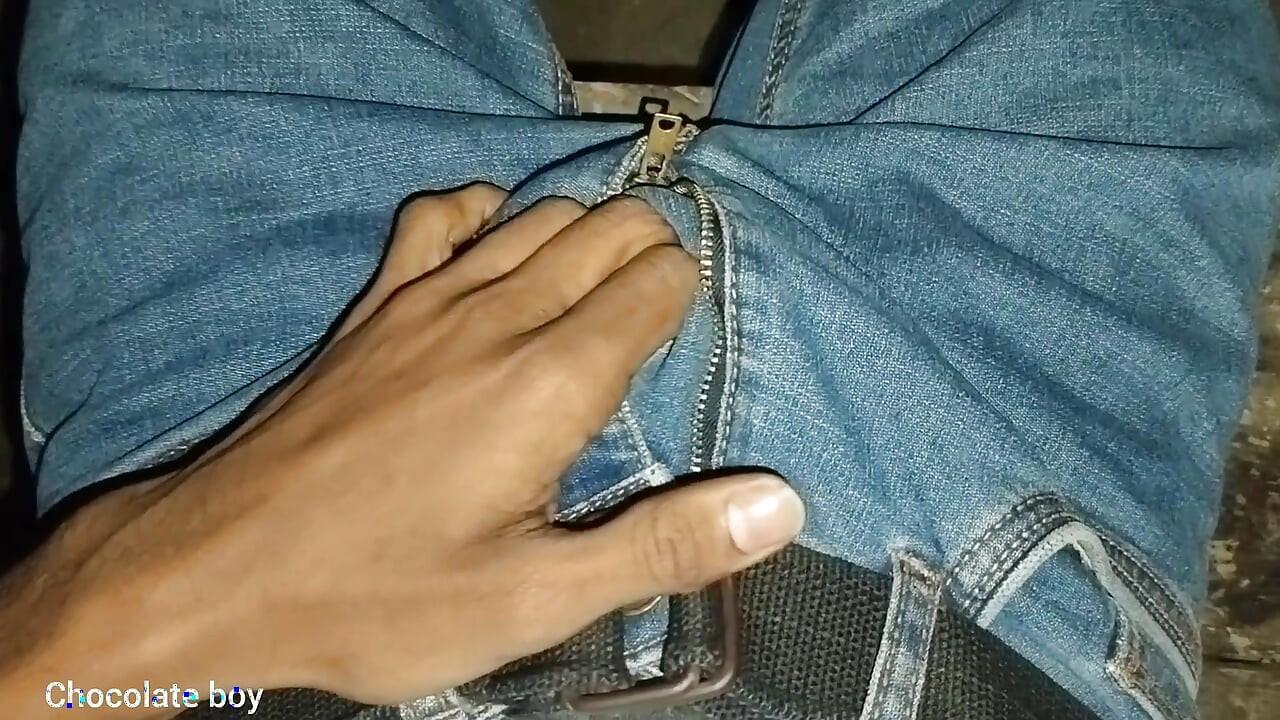 Jerking big cock