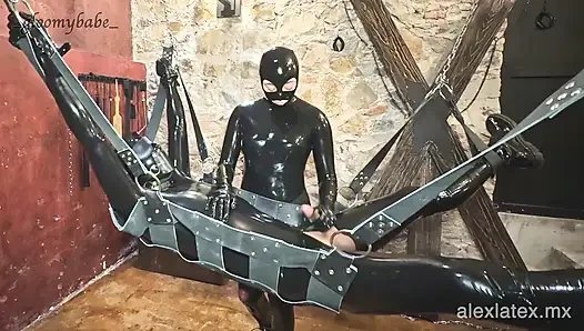 Dungeon Swing Pleasure T1, Gloomy's Sensual Foreplay - Alex Latex