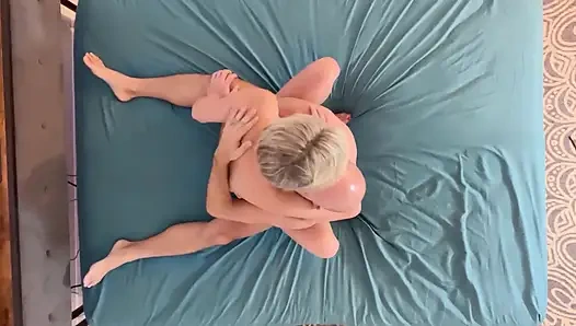 Adegan seks bg pertama tante seksi rambut pirang stevie k