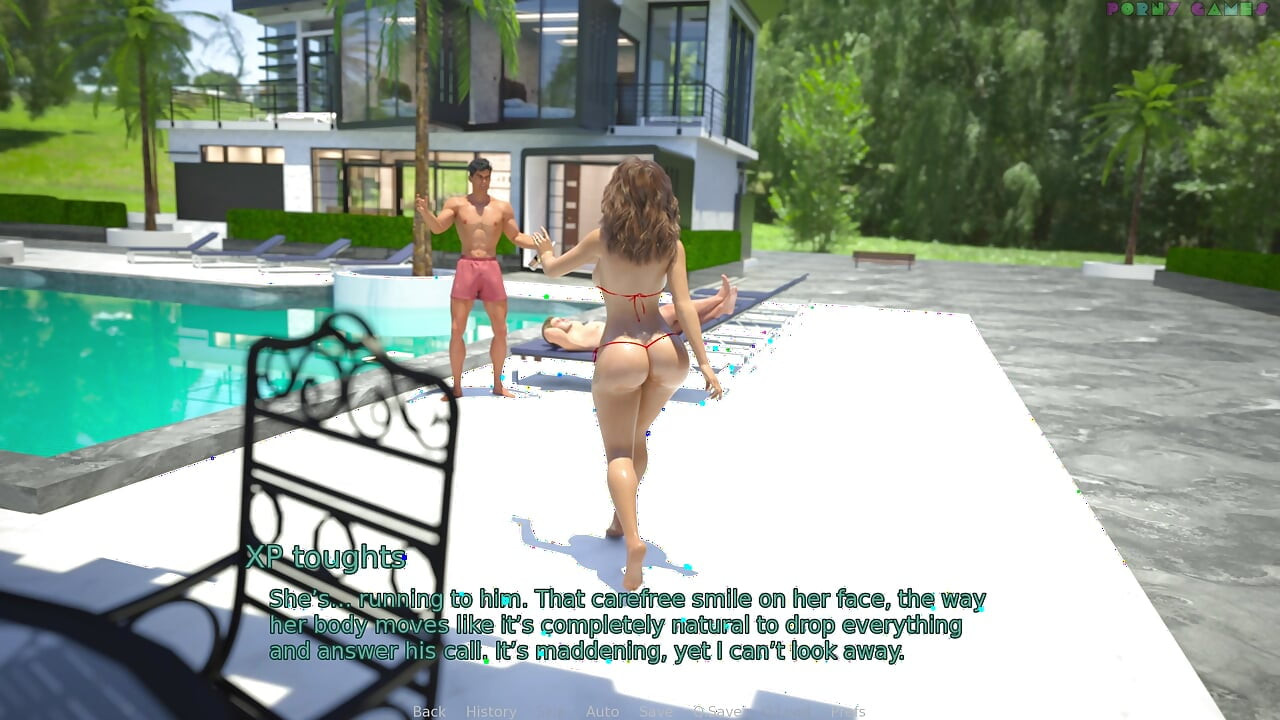 My Italian Slut Wife by Hornydogstudio - Pool Party, Anal Orgasm 3