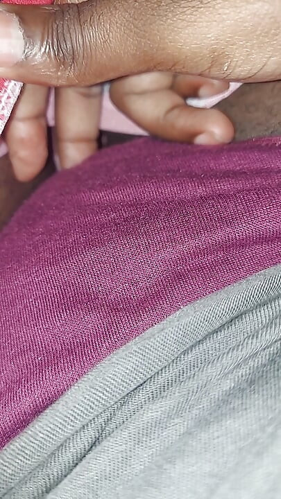 Rubbing my wet pussy