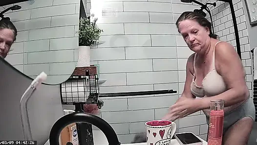 Mrs. Joanne Tanner a Real Public Schoolteacher Captured in the Shower 03-09-2026