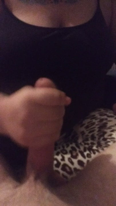 Wife hand job