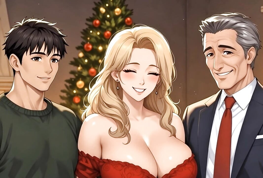 Christmas Alone with My Curvy Step-Mom After Dad Leaves