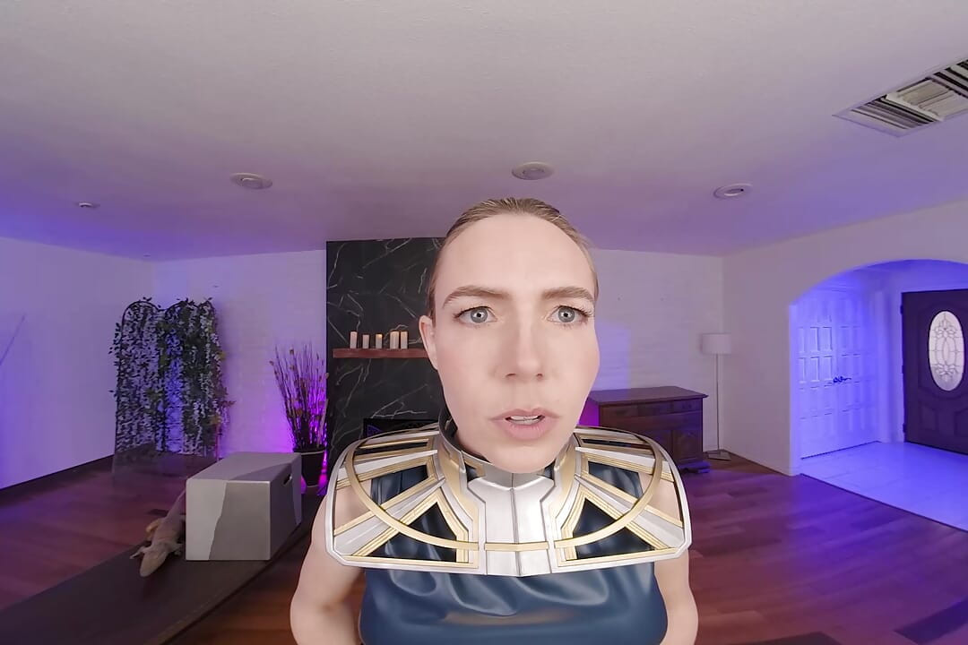 VRCosplayX Rebel Rhyder As Foundation's Demerzel kommer att göra vad som helst för dig och ditt nöje