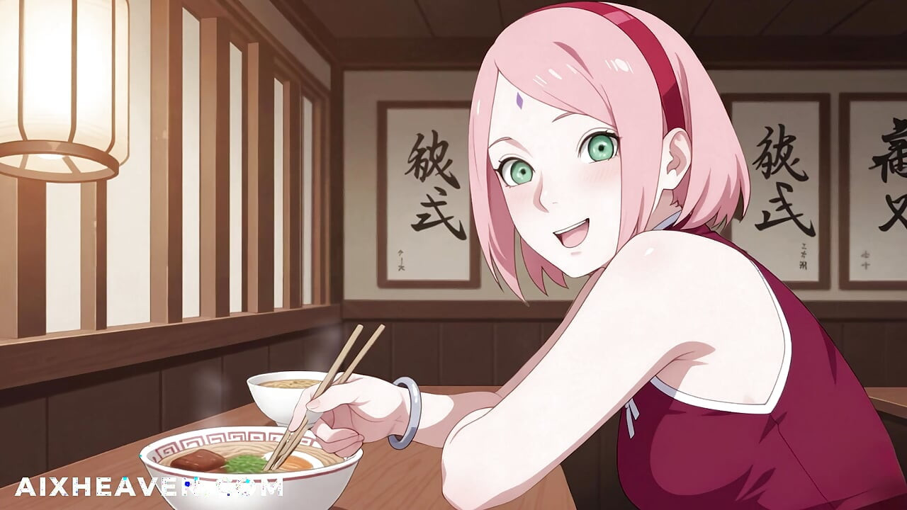 Sakura probeert anaal met Naruto! Naruto ongecensureerde Hentai