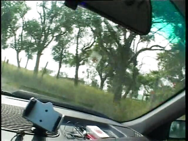 Возбужденная пара занимается жестким сексом на природе
