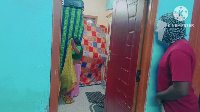 The Boss on His Maid While Changing Dress Then He Seduce and Fuck Her - She Pleading with Moaning