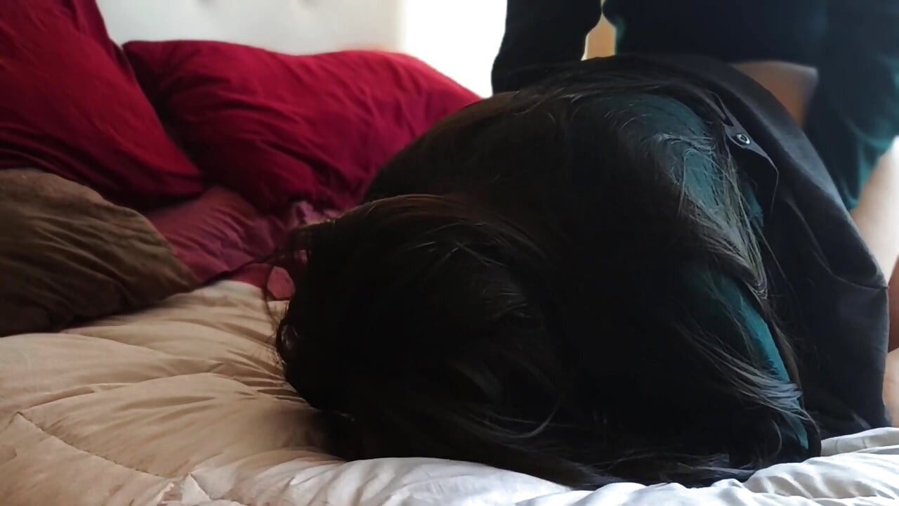 She skips classes to FUCK her best friend's boyfriend!