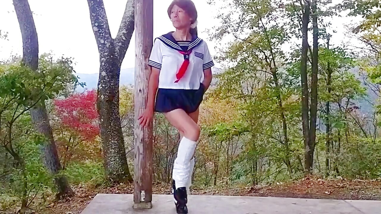 Hill-top Gal After Class