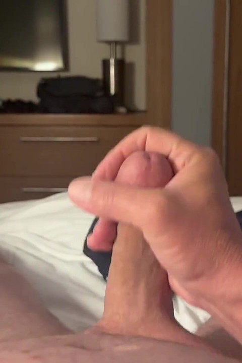 Stroke and Shoot on Belly