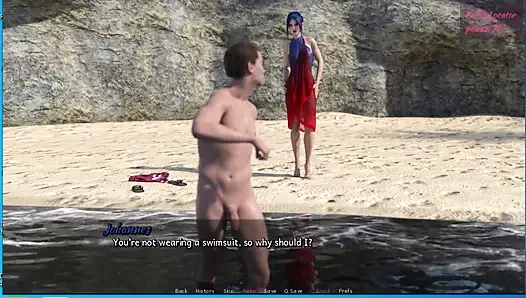 Fetiş bulucu #7 - Dahlia ve Johannes plajda eğlendi ... Polly ve Johannes plajda sikiliyor