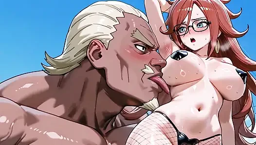 A (naruto) X Android 21 (db)
