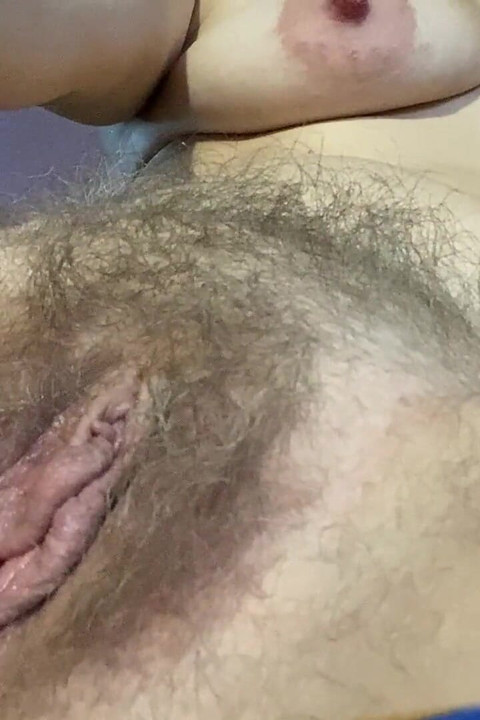 Hairy Pussy Masturbating Close up