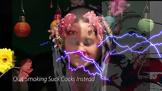 Aufhören, zu rauchen, lutschen sie stattdessen schwänze