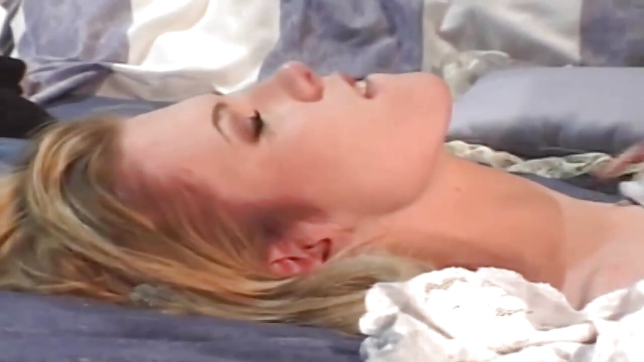 Blonde Babe Stretched Wide in Sloppy Doggy Pound