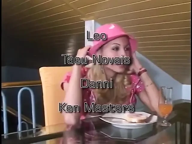 Muscular Stud Fucks Charming Blonde Tranny in the Cafe