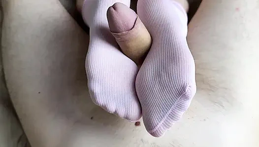 Теперь Это Твое Любимое Фут Футиш Видео С Розовыми Носками