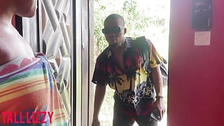 My male friend that came to visit me in lagos in search for  a job, is now servicing my pussy