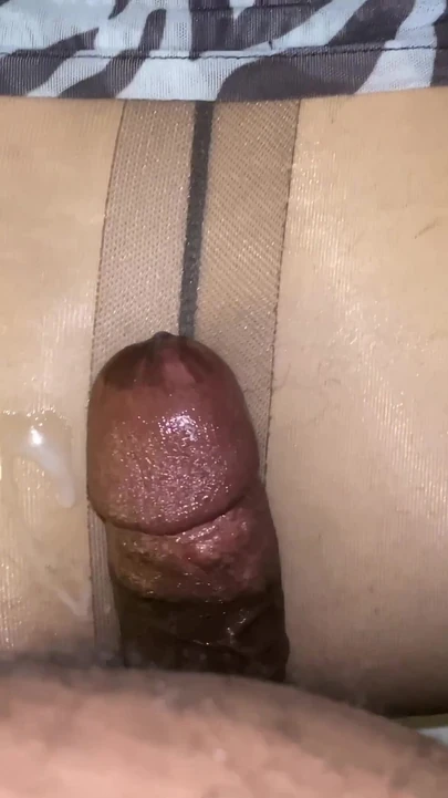 Key moment from "CD in pantyhose gets fucked"