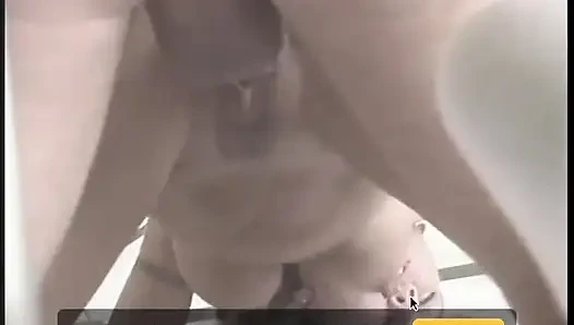 Hot tight blonde gives head, takes a hard dick and big cumshot on the bed