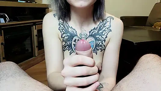 Playing With Big Cock Foreskin. Foreskin Fetish