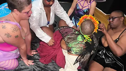 Foray si lesbian peri perpustakaan - cliff media productions