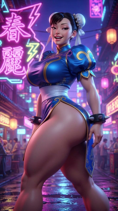 Chun Li's rich ass