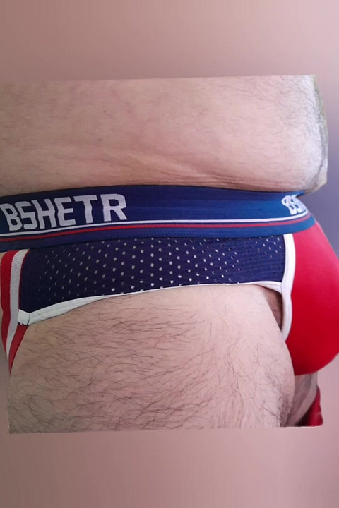 Nice Cum Using Red Jockstrap