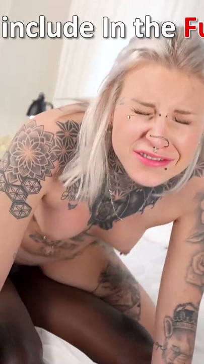 Straight in the Ass - A Petite Tattooed Babe is Fucked in the Ass by a BBC | Clip 2