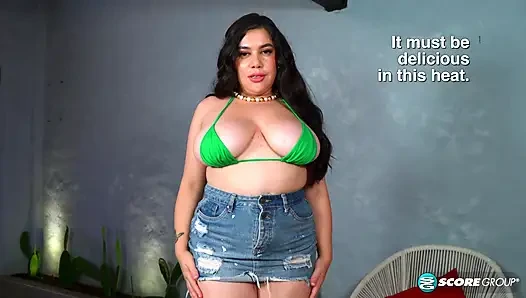Hari spa pribadi Andrea Busty