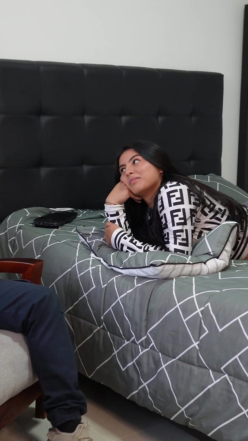 We were left alone for the first time and ended up fucking my stepbrother | Clip 1