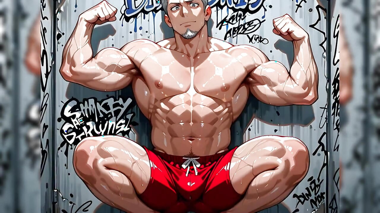 Ai Men with Huge Muscles